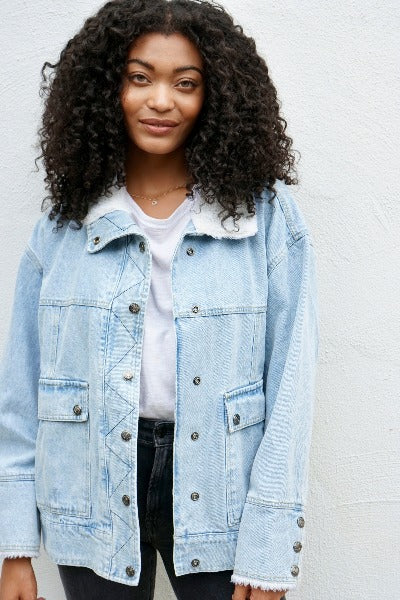 From the Runways to StreetStyle: Oversized Denim Jacket - Super Vaidosa |  Outfit inspirations, Fashion, Outfits